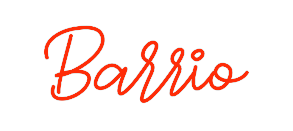 Custom Neon: Barrio