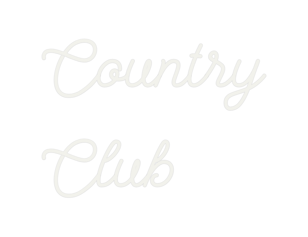 Custom Neon: Country
     ...