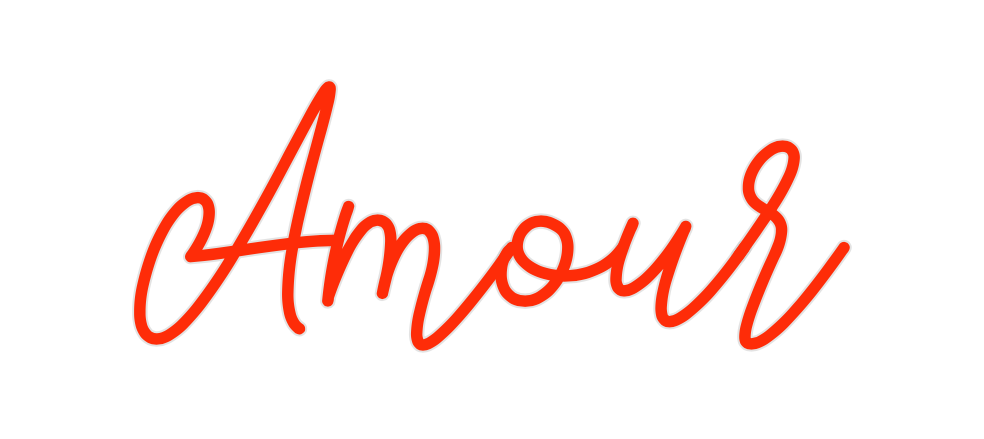 Custom Neon: Amour