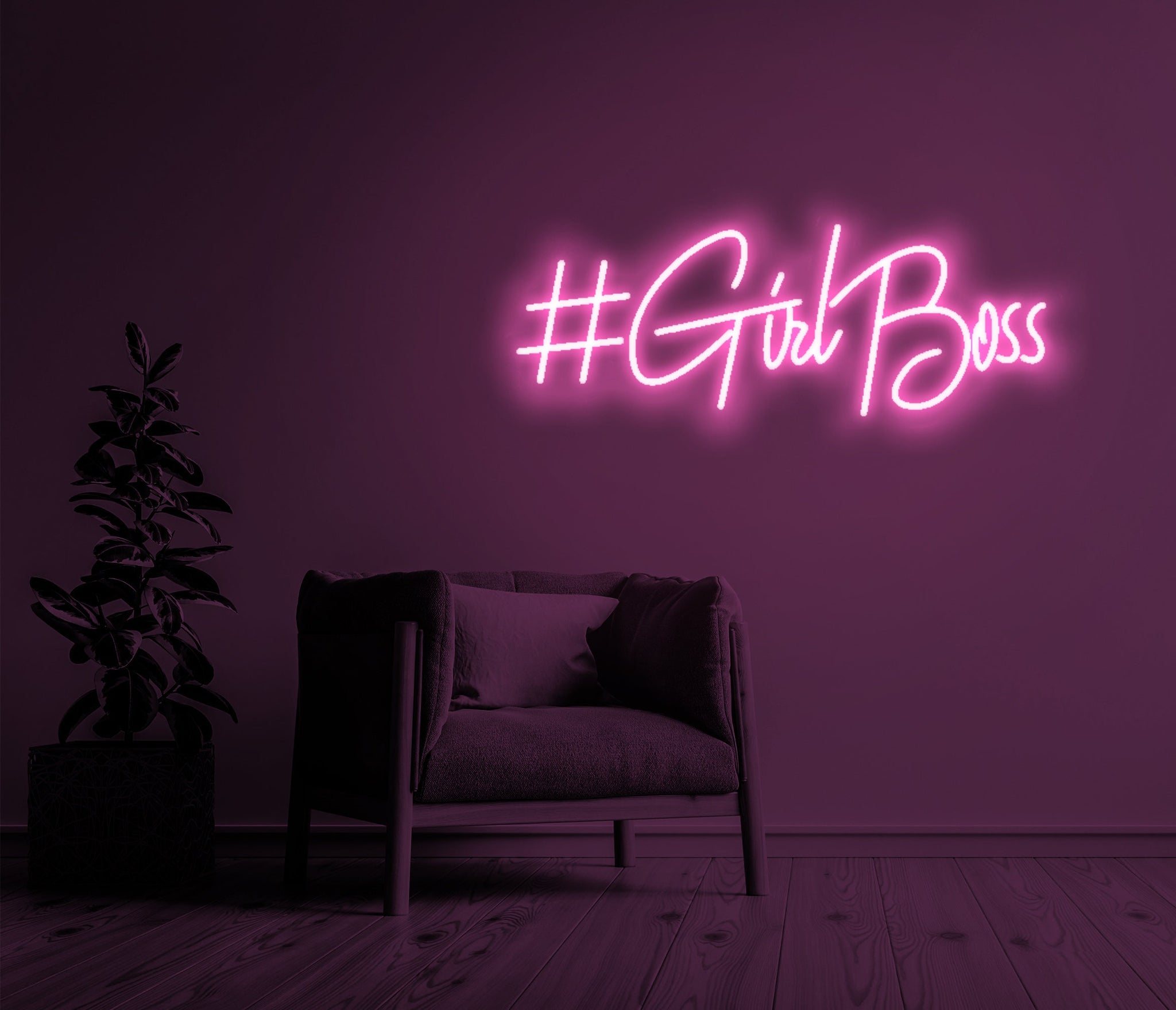 Girl Boss - Neon Deco