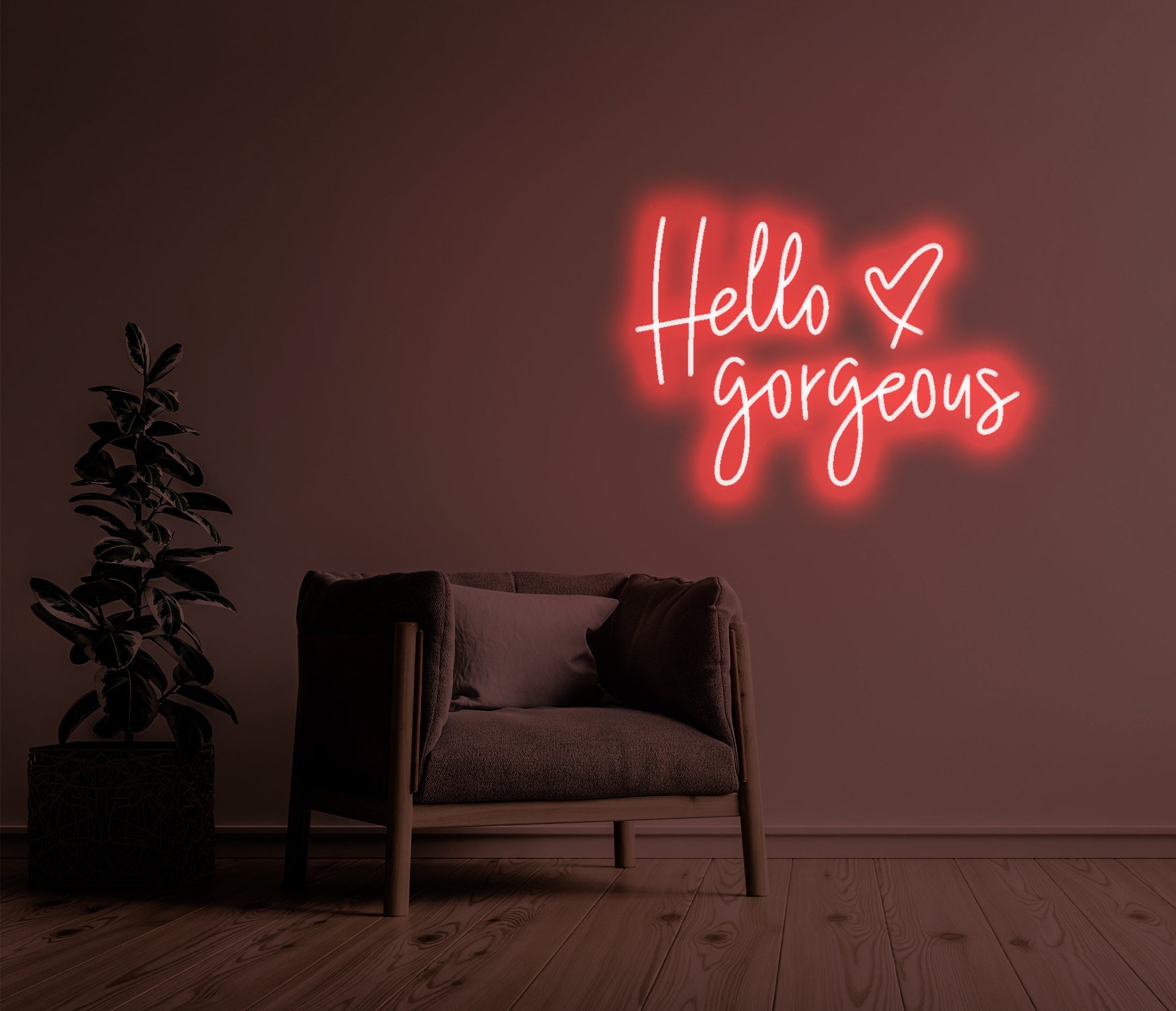 Hello Gorgeous - Neon Ecriture Led