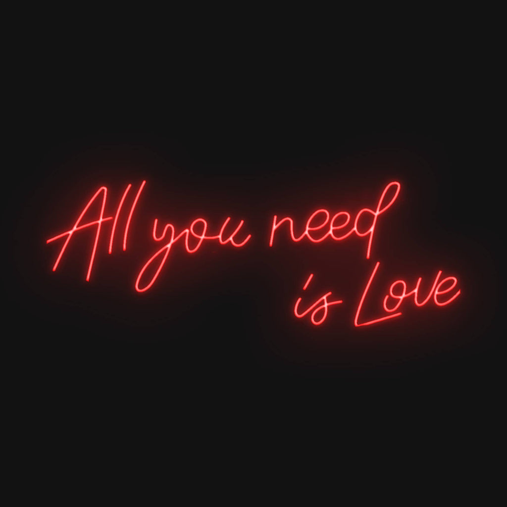 All You Need Is Love - Neon de Chambre